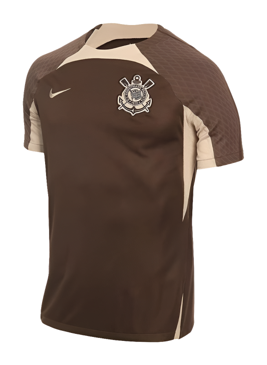 Camiseta Corinthians 24/25 Entrenamiento - Marrón - Versión Aficionado