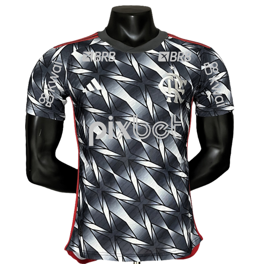 Camiseta Flamengo 24/25 III Tercera - Todos los Patrocinios - Versión Jugador