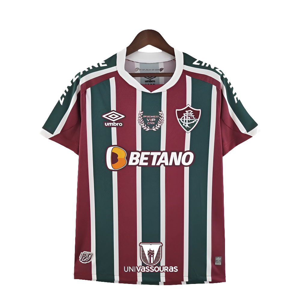 Camiseta Fluminense 22/23 I Casa - Todos los Patrocinios - Versión Aficionado