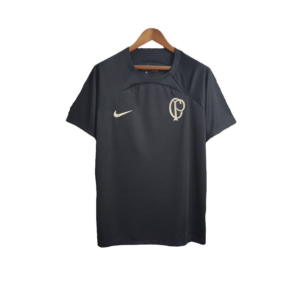 Camiseta Corinthians 22/23 Entrenamiento - Negro - Versión Aficionado