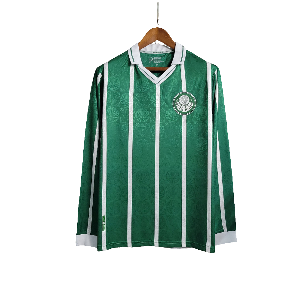 Camiseta Palmeiras 1993 I Casa - Manga Larga Versión Retro