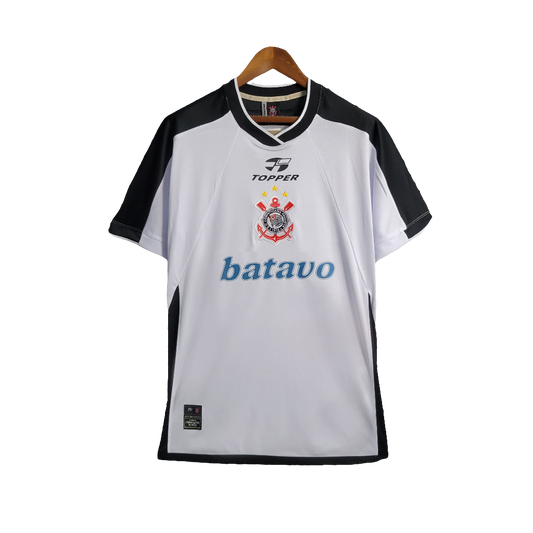 Camiseta Corinthians 2000 I Casa - Versión Retro