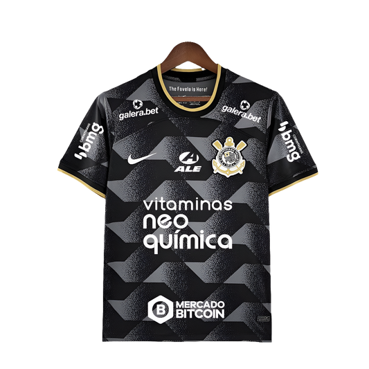 Camiseta Corinthians 22/23 II Visitante - Todos los Patrocinios - Versión Aficionado
