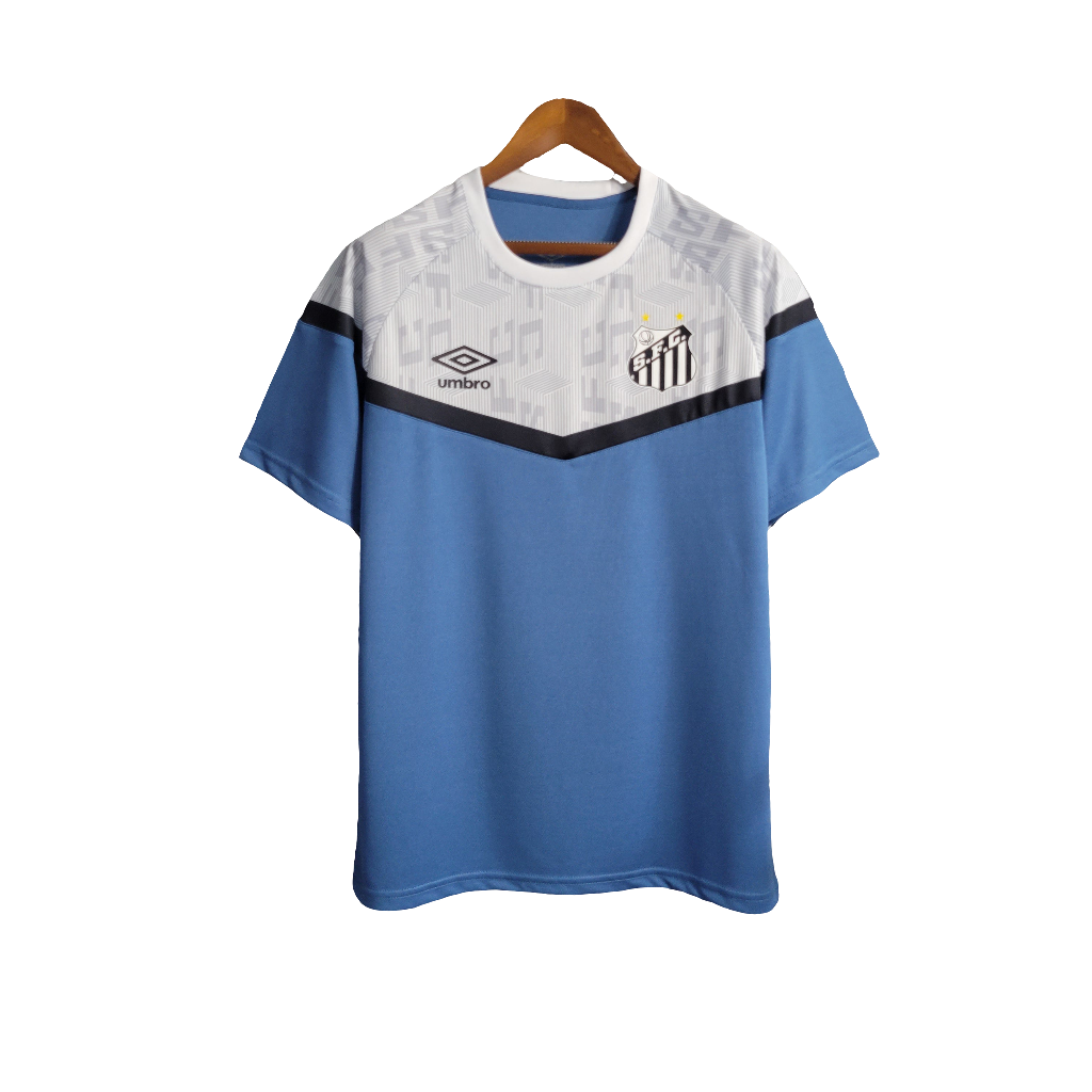 Camiseta Santos 23/24 Entrenamiento - Azul - Versión Aficionado