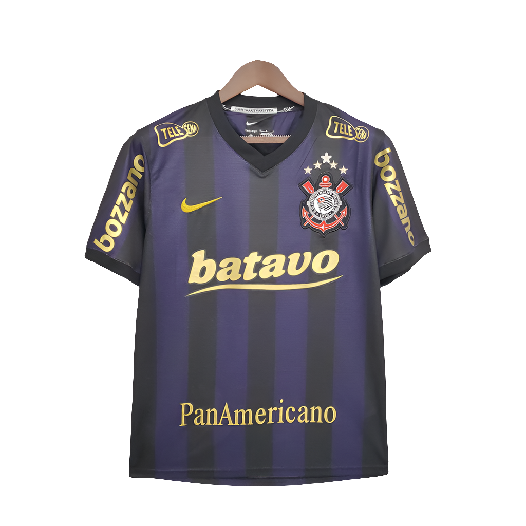 Camiseta Corinthians 09/10 II Visitante - Versión Retro