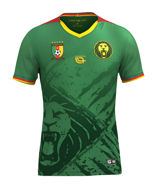 Camiseta Camerún 25/26 I Casa - Versión Aficionado