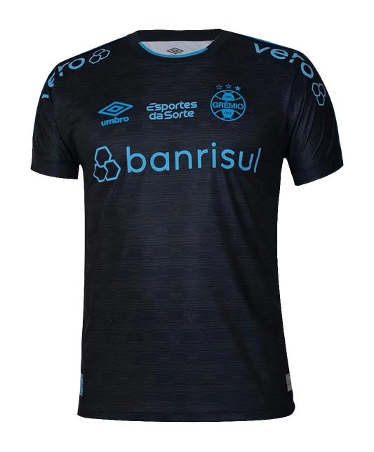 Camiseta Grêmio 23/24 III Tercera - Todos los Patrocinios - Versión Aficionado