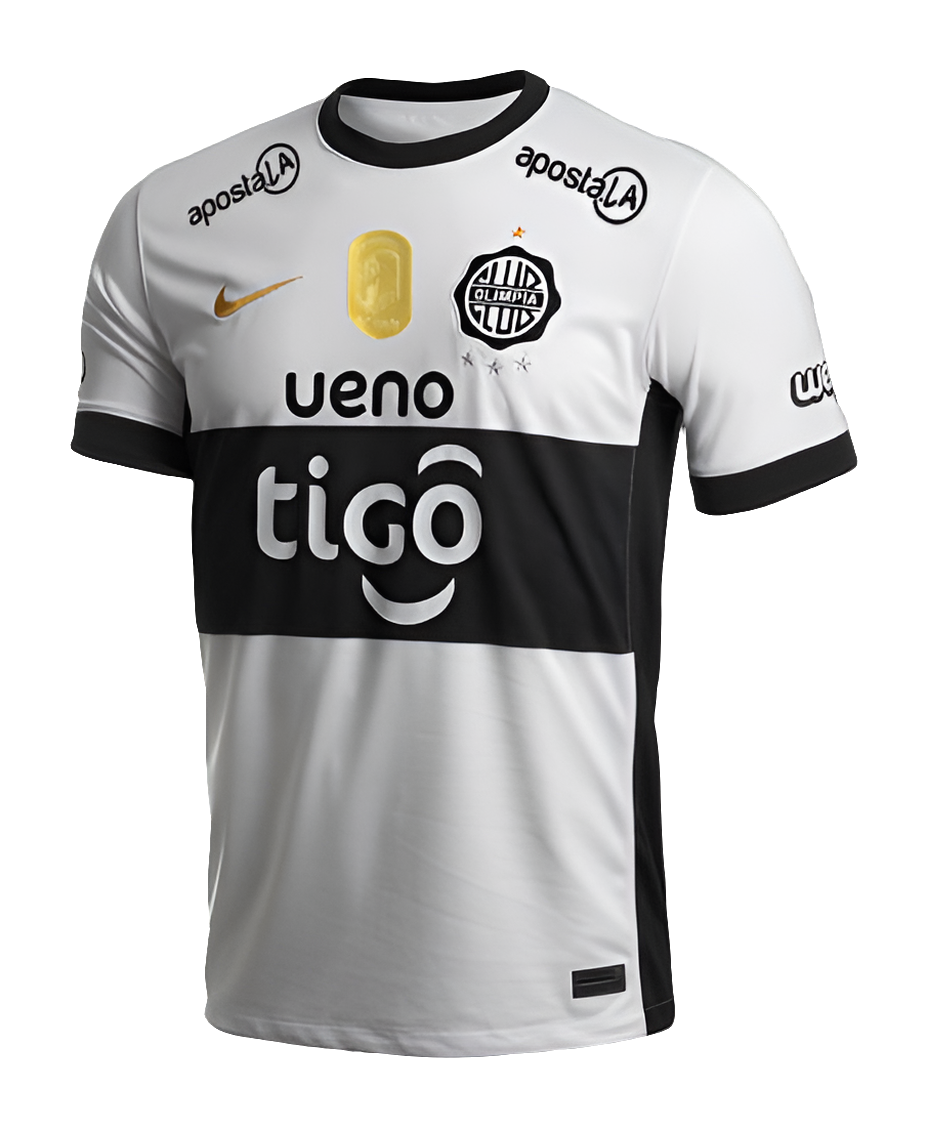 Camiseta Olimpia 25/26 I Casa - Versión Aficionado