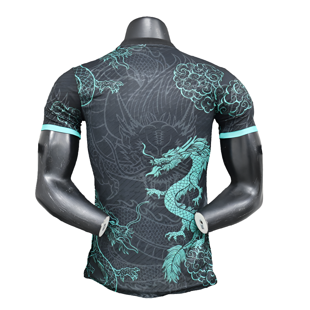 Camiseta Real Madrid 25/26 Edición Especial - Negra y Azul Celeste - Versión Jugador