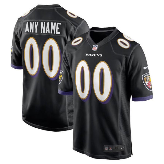 Camiseta NFL Baltimore Ravens - Versión Alternativa de Juego - Negro