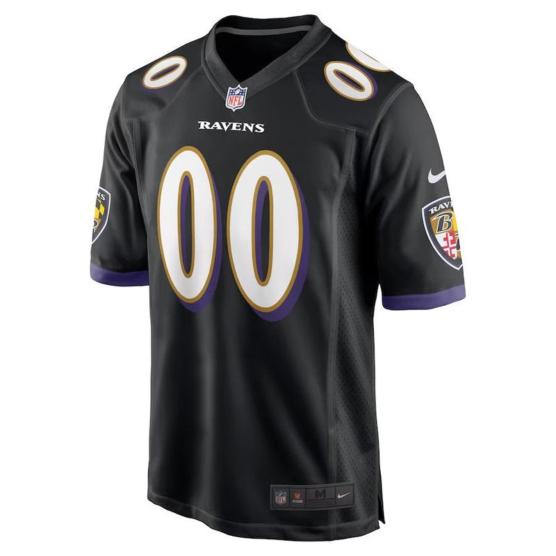 Camiseta NFL Baltimore Ravens - Versión Alternativa de Juego - Negro