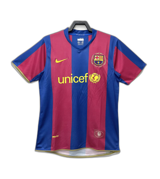 Camiseta Barcelona 07/08 I Casa - Versión Retro