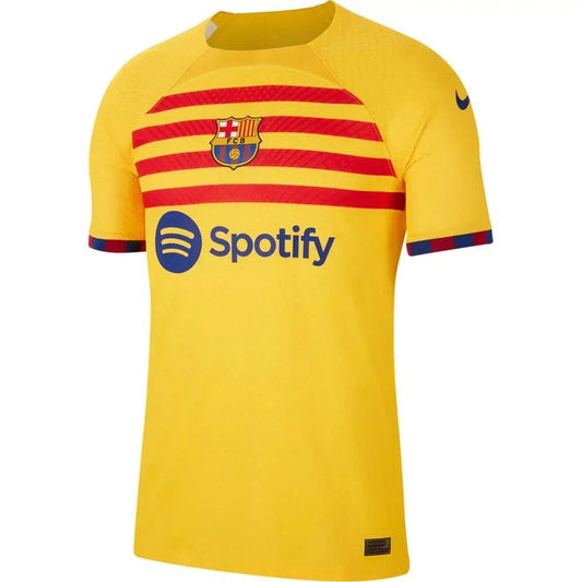 Camiseta Barcelona 22/23 Senyera IV Cuarta - Versión Jugador