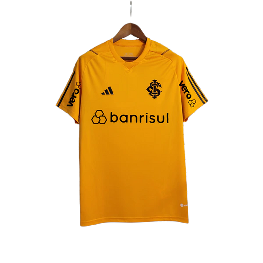 Camiseta Internacional 23/24 Entrenamiento - Naranja - Todos los Patrocinios - Versión Aficionado