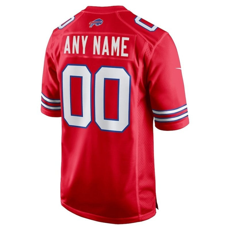 Camiseta NFL Buffalo Bills - Versión Alternativa de Juego - Rojo
