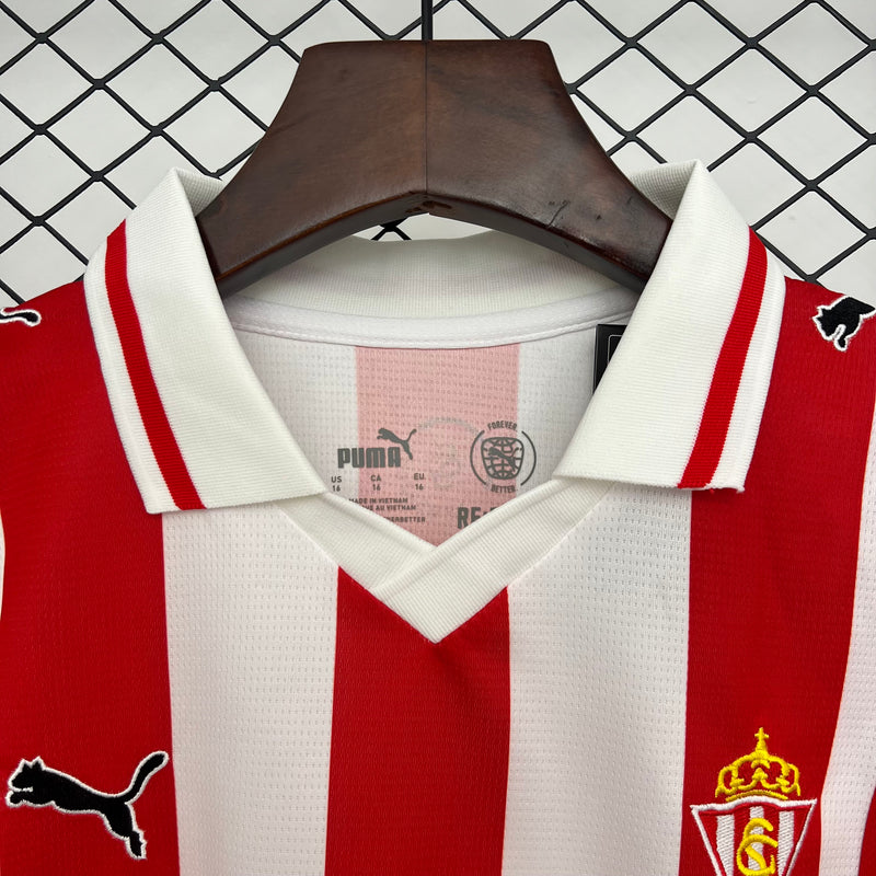 25/26 Kids Sporting Gijon Home Size: 16-2811