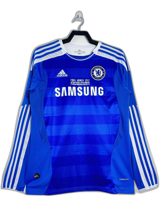 Camiseta Chelsea 11/12 I Casa - Manga Larga Versión Retro