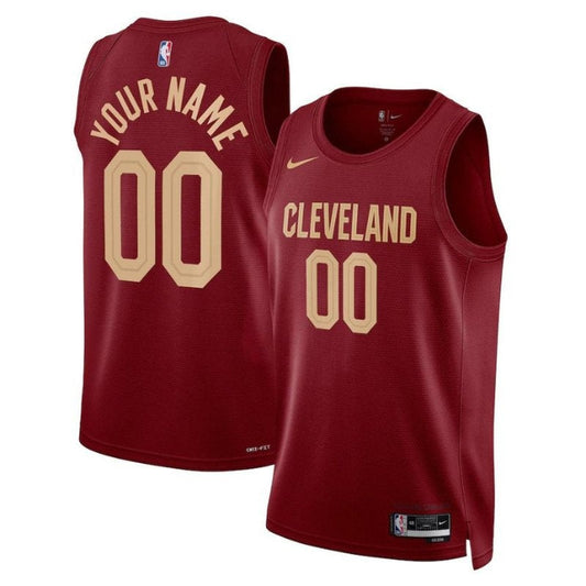 Camiseta NBA - Cleveland Cavaliers - 2023 Burdeos - Edición Ícono