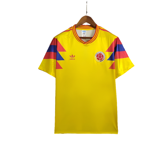 Camiseta Colombia 1990 I Casa - Versión Retro
