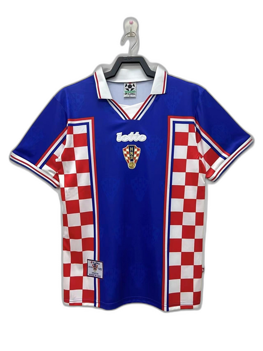 Camiseta Croacia 1998 II Visitante - Versión Retro
