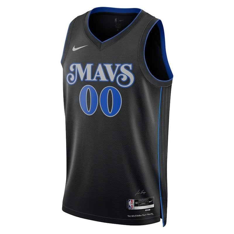 Camiseta NBA - Dallas Mavericks - 23/24 - Negro - Edición Ciudad