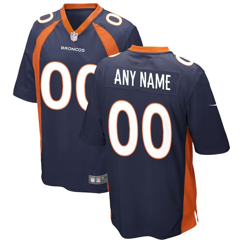 Camiseta NFL Denver Broncos - Versión Alternativa de Juego - Azul Marino