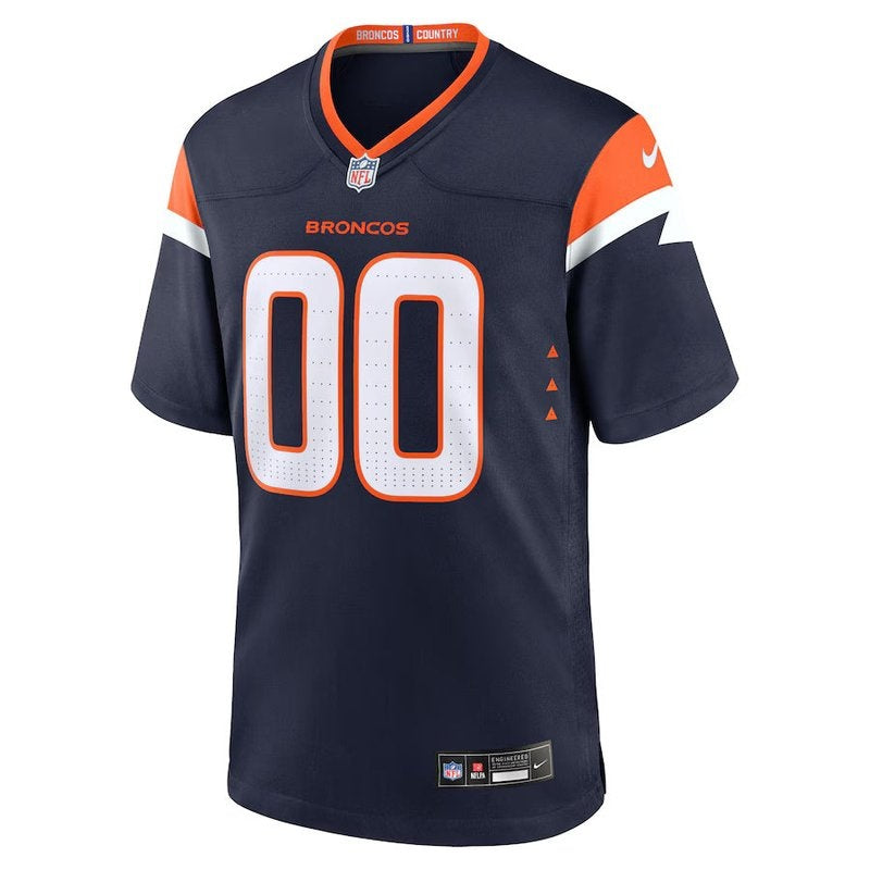 Camiseta NFL Denver Broncos - Alternativa - Colección Mile High - Versión de Juego - Azul Marino