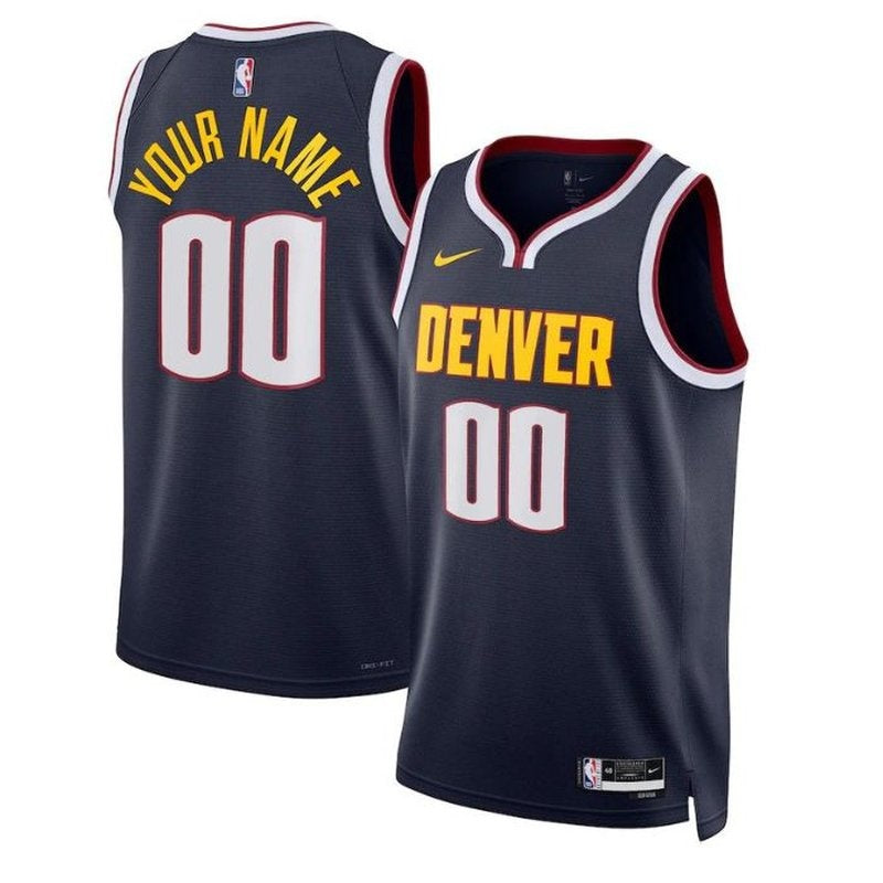 Camiseta NBA - Denver Nuggets - 2023 Azul Marino - Edición Ícono