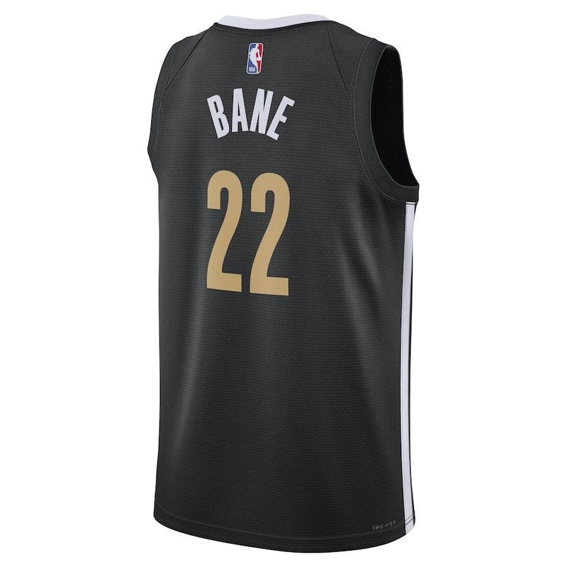 Camiseta NBA Desmond Bane - Memphis Grizzlies - 23/24 - Negro - Edición Ciudad