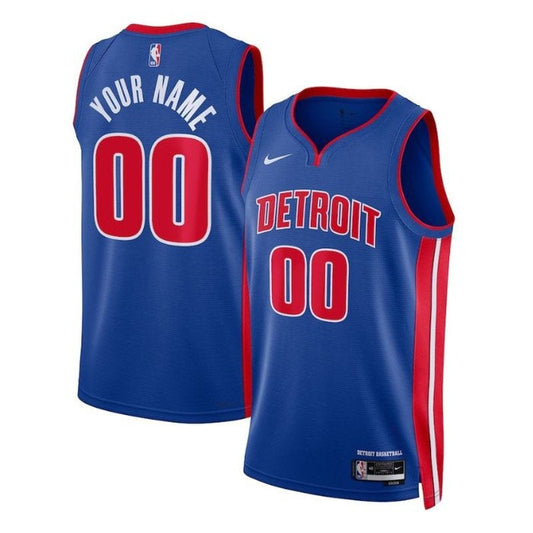 Camiseta NBA - Detroit Pistons - 2023 Azul - Edición Ícono
