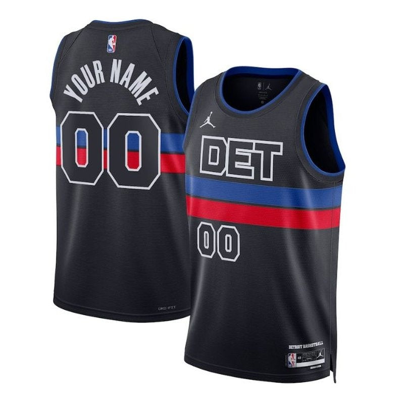 Camiseta NBA - Detroit Pistons - 2023 - Edición de Impacto - Azul