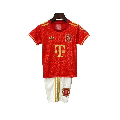 Conjunto Infantil - Bayern de Múnich 25/26 Edición de 125º Aniversario - Rojo