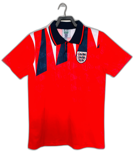 Camiseta Inglaterra 1992 II Visitante - Versión Retro