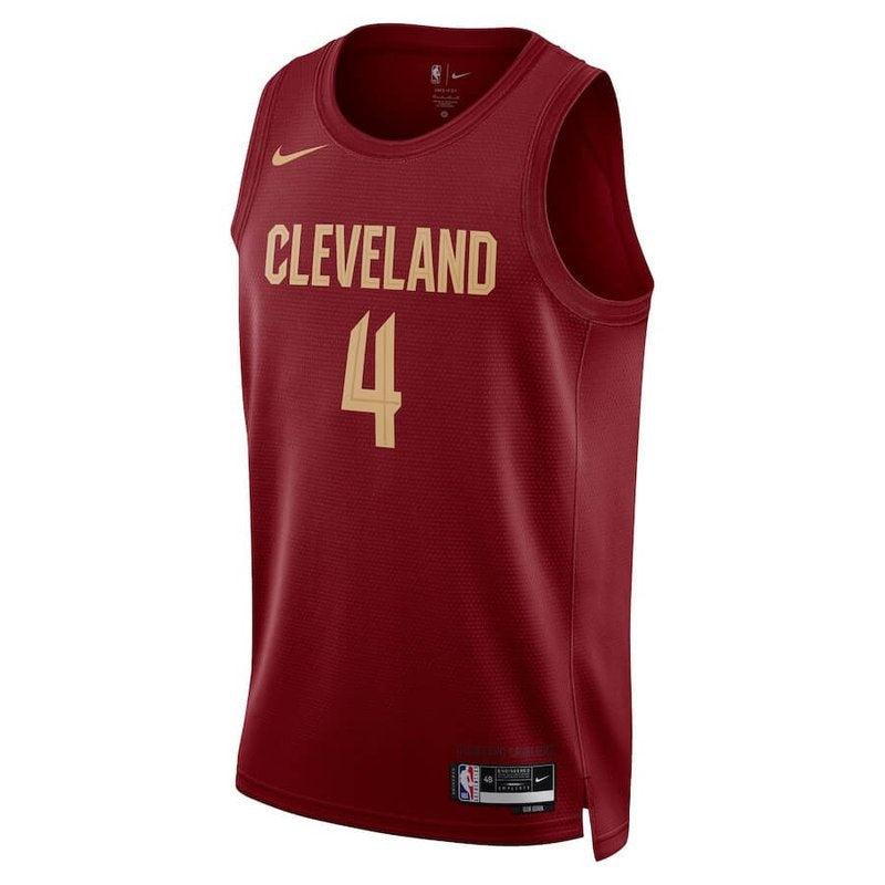 Camiseta NBA Evan Mobley - Cleveland Cavaliers - 22/23 Burdeos - Edición Ícono