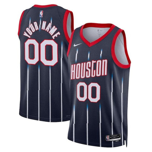 Camiseta NBA - Houston Rockets - 2023 - Edición Ciudad - Azul Marino