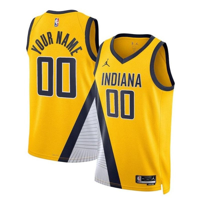 Camiseta NBA - Indiana Pacers - 2023 - Edición de Impacto - Amarillo