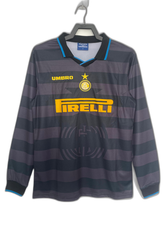 Camiseta Inter de Milán 97/98 II Visitante - Manga Larga Versión Retro