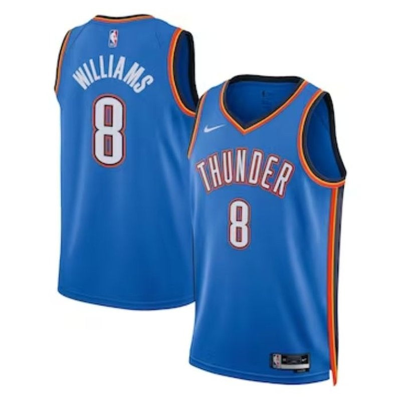 Camiseta NBA Jalen Williams - Oklahoma City Thunder - 2023 - Edición Ícono - Azul