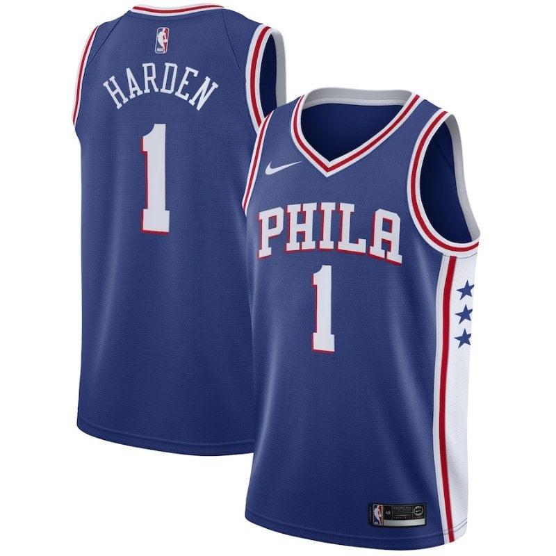 Camiseta NBA James Harden - Philadelphia 76ers - 20222 - Edición Ícono - Retro