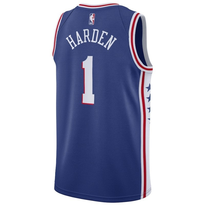 Camiseta NBA James Harden - Philadelphia 76ers - 20222 - Edición Ícono - Retro