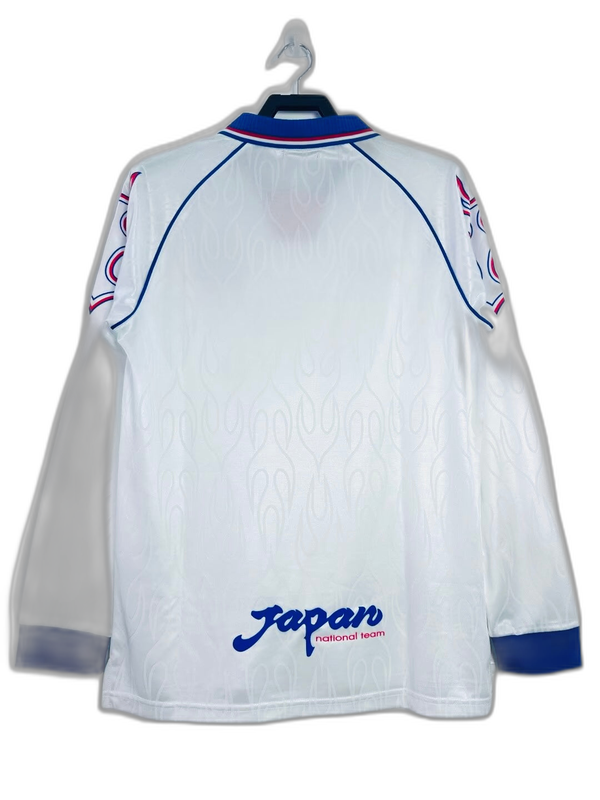 Camiseta Japón 1998 II Visitante - Manga Larga Versión Retro