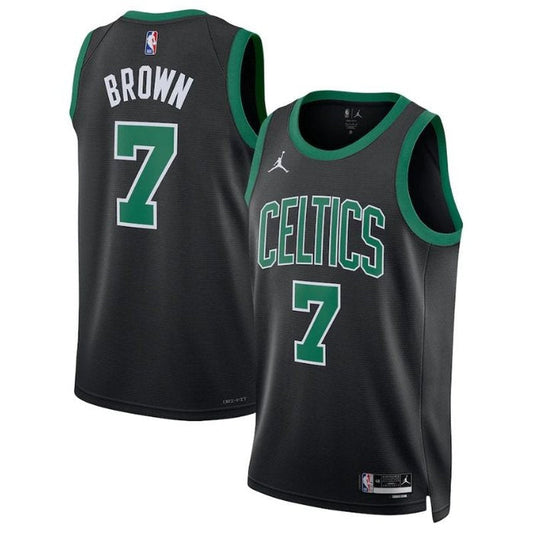 Camiseta NBA Jaylen Marrón - Boston Celtics - 2023 Edición de Impacto - Negro