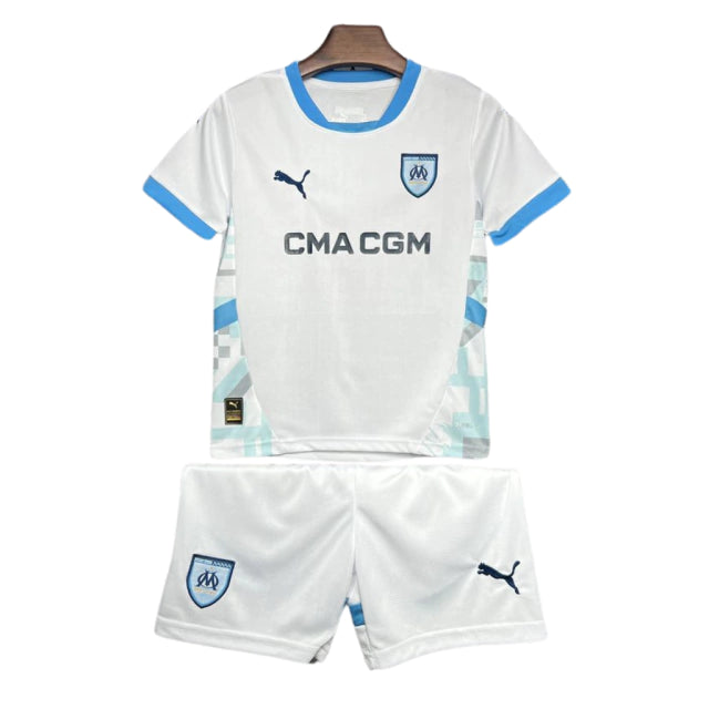 OLYMPIQUE DE MARSEILLE  I 24/25 CONJUNTO INFANTIL