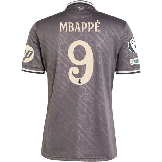 Camiseta Kylian Mbappe Real Madrid 24/25 III Tercera - Versión Aficionado