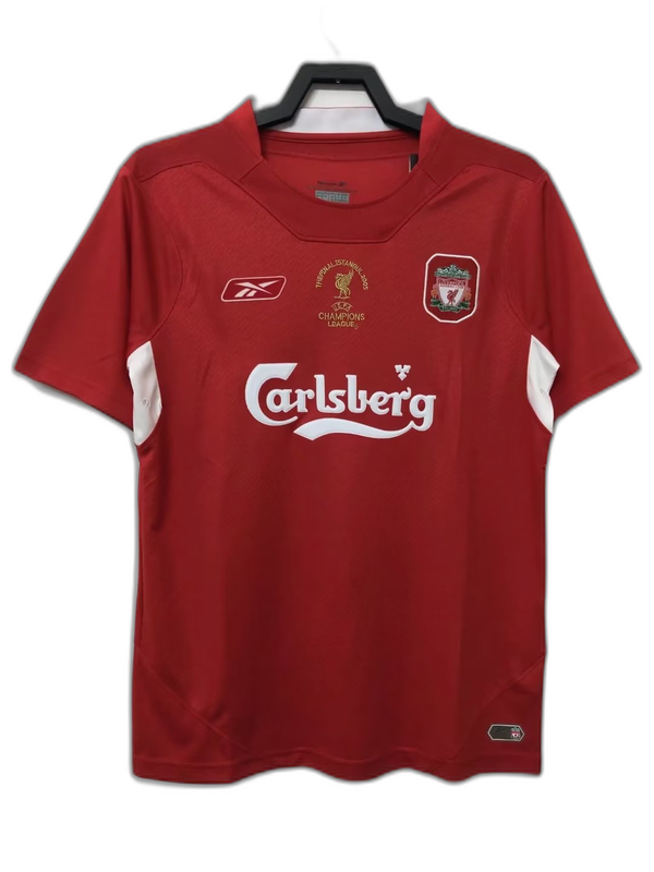 Camiseta Liverpool 04/05 I Casa - Versión Retro