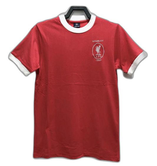 Camiseta Liverpool 1965 Edición Wembley - Versión Retro