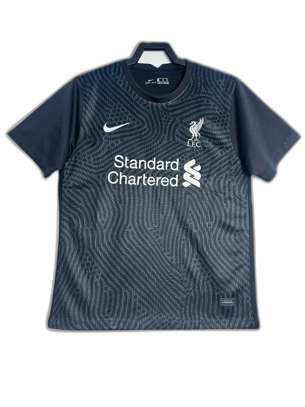 Camiseta Liverpool 20/21 Portero Negro - Versión Retro
