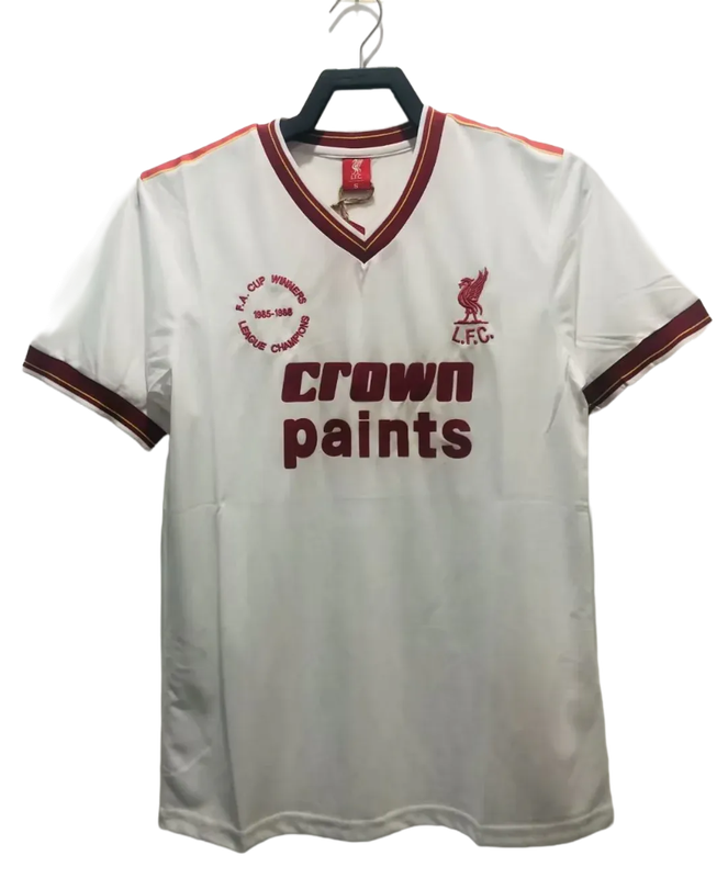 Camiseta Liverpool 85/86 II Visitante - Versión Retro