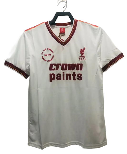 Camiseta Liverpool 85/86 II Visitante - Versión Retro
