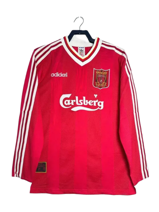 Camiseta Liverpool 95/96 I Casa - Manga Larga Versión Retro